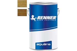 Renner 5Kg AQUARIS YO M317 finitura professionale acqua netti interno esterno (Trasparente lucida)