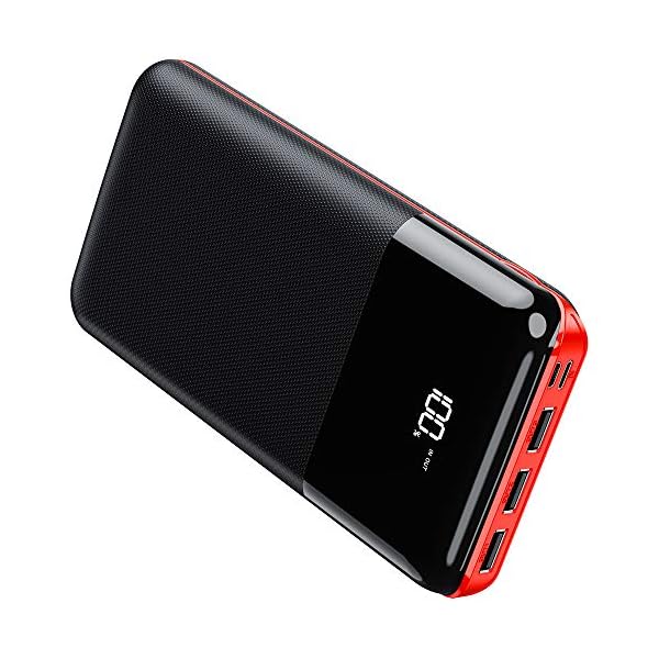 RLERON Powerbank Charger 25000mAh Hohe Kapazitat Tragbares Ladegerät