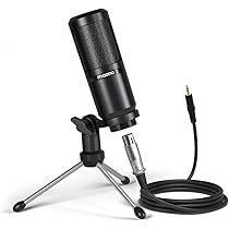 MAONO AU-PM360TR TRS Condenser Mic for PC and YouTube Recording