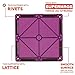 Playmags 100 Piece Super Set: With Strongest Magnets Guaranteed, Sturdy, Super Durable with Vivid Clear Color Tiles. 18-piece Clickins Accessories to Enhance your Creativity