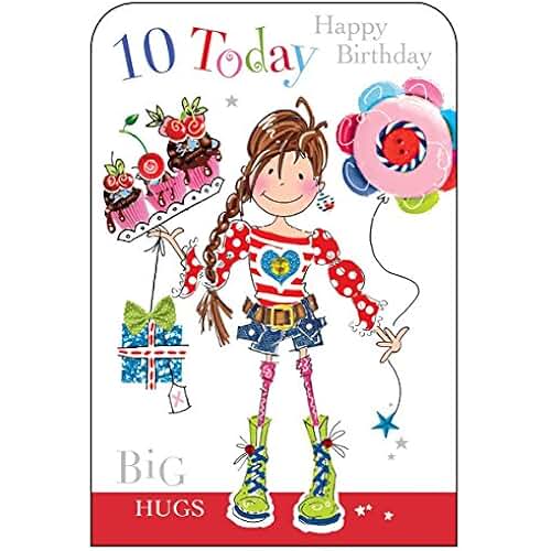 granddaughter 10th birthday card