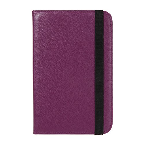 Universal Rotation Tasche für Tablet Modelle in 7, 8 oder 10 Zoll Größe Case Schutz Hülle Cover (10 Zoll, Violett) - 5