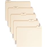 Smead Indiziert dosya d&uuml;zenleyici set, aylık (Jan-Aralık) Klas&ouml;r, g&uuml;&ccedil;lendirilmiş 1/5-Cut Tab, Letter size, Manila, 12 Pro Set