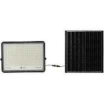 V-TAC Solar-Flutlicht Schwarz – 15W, 1200 Lumen, IP65, 4000K, Für Außenbereich