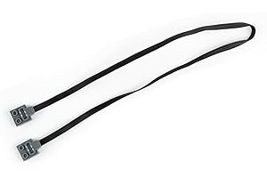 SPARKLEIOT Funzioni di alimentazione Connettori cavo di prolunga 19.7 50cm Compatibile con legoeds MOC Motor 8886 8871 8870 LED Linea di collegamento luce 8869 Interruttore per mattoni Building Blocks