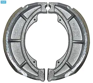 NIKAVI Brake Shoe Set Compatible for Bajaj Pulsar (Rear)