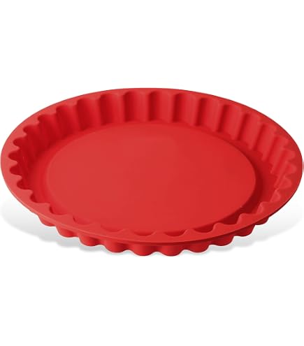 DGN Silikon-Kuchenform 28 Cm – 2 Stück, Hitzebeständig Bis 230°C, Antihaftend, Für Kuchen & Pizza