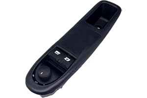 AZIKEN Commande Leve Vitre Bouton pour Peuge&ot 406 côté conducteur Interrupteur de fenêtre Principal Interrupteur de fenêtre Bouton de régulateur de lève-vitre 6552.YX Accessoires de Voiture