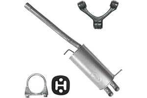 GENERIC Polmo Endschalldämpfer Auspuff Endtopf für VW Caddy 3 III 2K Schrägheck 1.9 TDI 2.0 TDI