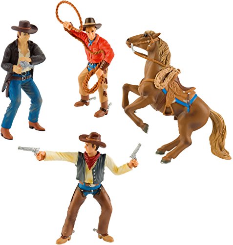 Preisvergleich Produktbild Bullyland Cowboys Set 4 Figuren