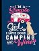 Produktbild I'm A Simple Girl I Love Dogs Camping And Wine: Yellow Labrador School Notebook 100 Pages Wide Ruled Paper