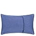 Produktbild Soft-Fleece-Kissenbezug – Polarfleece mit Häkelstich – weiche, hochwertige Sofa-Kissenhülle –  30x50 cm – 540 indigo – von ’zoeppritz since 1828’