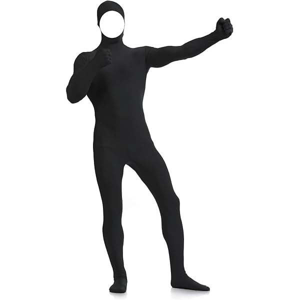 Produktbild von Karneval Kostüm Erwachsene Greenscreen Ganzkörperanzug Orange - Unisex Zentai Kostüm Für Karneval & Halloween Karneval Kostüm Bodysuit