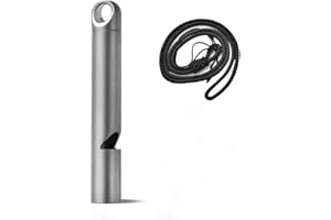 YOUNBEAUTY Emergency Whistle,120db Safety with Lanyard,Outdoor Survival for Life Saving,Hiking,Pets Training,Coach Sports