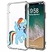 Produktbild Blitz® MY LITTLE PONY Schutz Hülle Transparent TPU Cartoon Comic iPhone  M1 iPhone X