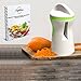 Produktbild Hochleistungs Spiralschneider für Gemüse + Kostenloses E-Buch - Nudeln und Julienne - Spiralen, Zoodles, Kreieren Gesunder, Kohlehydratfreier, Glutenfreier, Köstlicher Speisen Nach Der Paleo-Diät, Zucchini Spiral Schneider