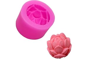 Anyasen Stampi per Candele Silicone Stampo a Forma di Fiore 3D Fiore Forma di candela Stampo in Silicone per Candele Sapone Creazione di Artigianato Fai-da-Te