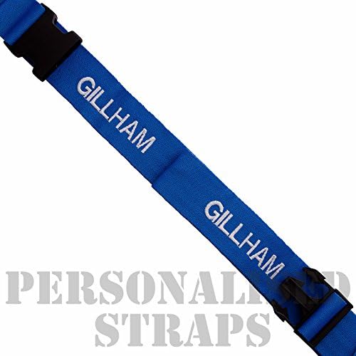 Deluxe Luggage strap personalised 2.0m
