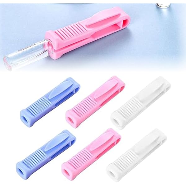 Set 5 Pezzi Apribottiglie Per Fiale - Taglia Bottiglie Di Vetro Per Infermieri E Farmacisti - Foto 3