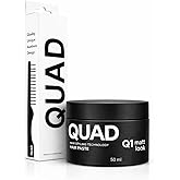 QUAD Q1S Mat Sa&ccedil; Şekillendirici Sa&ccedil; Pastası, Bukle Belirginleştirici, Hacim Verici, Wax, Unisex, 50 ml