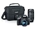 Canon EOS Rebel T6 18MP Digital SLR Camera Kit with EF-S 18-55mm and EF 75-300mm Zoom Lenses (Black) RS.69300.00
