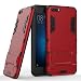 Produktbild Hülle für Xiaomi Xiaomi Mi 6 (5,15 Zoll) 2 in 1 Hybrid Dual Layer Shell Armor Schutzhülle mit Standfunktion Case (Rot)