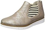 Pflegeleicht Rieker Damen M1390 Chelsea Boots, Beige (fango-silver/64), 38 EU