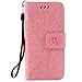 Produktbild Nancen Tasche Hülle für Apple iPod Touch 5 / 6 (4,0 Zoll) Flip Schutzhülle Zubehör Lederhülle mit Silikon Back Cover PU Leder Handytasche im Bookstyle Stand Funktion Kartenfächer Magnet Etui Schale