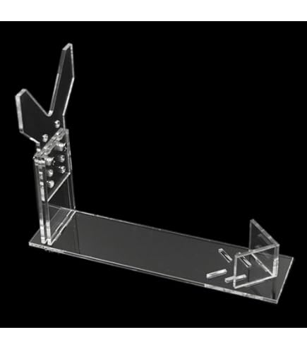 Porta Pistole Acrilico Trasparente - Rastrelliera 2 Pezzi Per Collezione - Foto 14