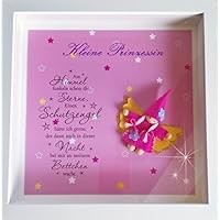 Geschenk zur Taufe, Geburt, Weihnachten, Schutzengelbild 