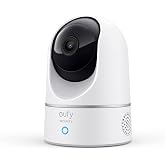 eufy Security Indoor Cam E220, 2K İ&ccedil; Mekan G&uuml;venlik Kamerası, D&ouml;nd&uuml;r&uuml;lebilir Eğimli G&uuml;venlik Kamerası, WLAN, Kişi Tanıma, Gec