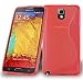 Produktbild Cadorabo DE-105297 Samsung Galaxy Note 3 Handyhülle aus flexiblem TPU Silikon im S-Line Design Rot