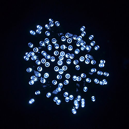 Solar LED Lichterkette mit 200 LEDs wasserdicht als Außenbeleuchtung, Deko-Beleuchtung, Garten-Beleuchtung, Party-Licht - 2