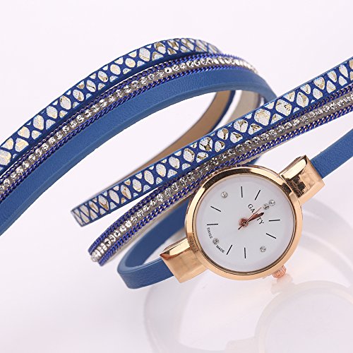 Bracciale Multistrato Con Perle Di Cristallo FULU AUTUMN - Gioiello Elastico Boho Per Donne, Idea Regalo Per Amica