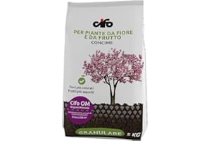 LE GEORGICHE Concime granulare per Piante da Fiore e da Frutto – OM Cifo [5 kg]
