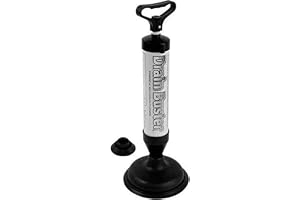 Drain Buster, Powerful Multi-Drain Plunger