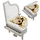 kleine musikbox kaufen Mechanische Spieluhr mit einem schönen Design, keine Batterie erforderlich, sehr einfach zu bedienen; Eine wirklich gute Dekoration in Ihrem Zimmer oder Wohnzimmer