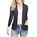 Produktbild ITISME FRAUEN BLUSE Womens Open Front Fly Weg Strickjacke Langarm Plus Taschen lose Drape