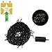 Produktbild Quntis Lichterkette 40m 300er LED mit Batteriebertrieb Wasserfest LED-Streifen für Weihnachten, Party, Outdoor, Hochzeit Dekoration usw. Weiß