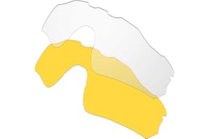 HKUCO Mens Replacement Lenses for Oakley Radar EV Path Sunglasses