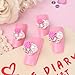 Nail Art Tip Decoration Rose Faux Pearl Charms Pack of 10
