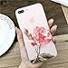 Produktbild BENLUOLUO Handyhülle Blumen-Kasten für iPhone 8 Plus XS maximales XR 3D Rose Blumentelefon-Kasten für iPhone X 7 6 6S Plus 5 SE TPU