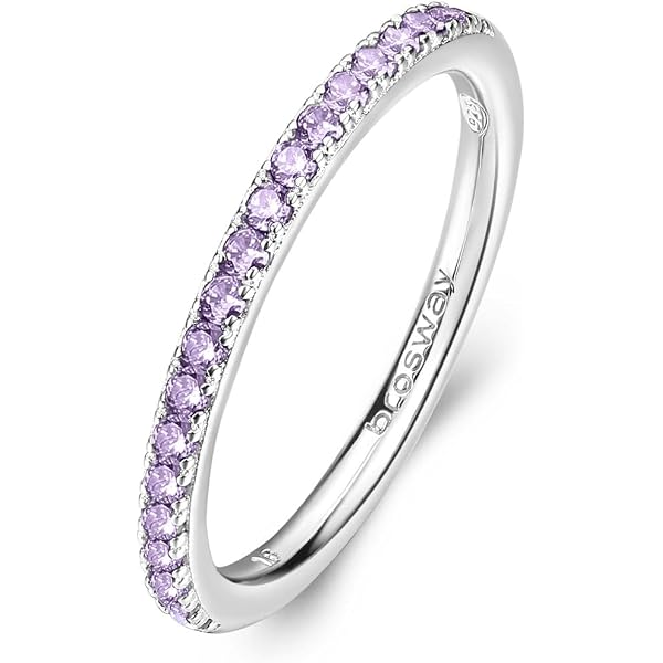Brosway Orecchini A Cerchio DESIDERI – Piccoli In Acciaio Con Cubic Zirconia Amethyst – BEIE021
