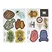 Produktbild Harry Potter V2 Iron On Patches, Polyester, mehrfarbig, 1 x 15 x 21 cm