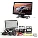 Produktbild VORNE & HNTEN LKW Rückfahrkamera + Farb Monitor für Transporter, Van, Wohnmobile & Busse Bus Kamera mit Nachtsicht Kamera Car Camera