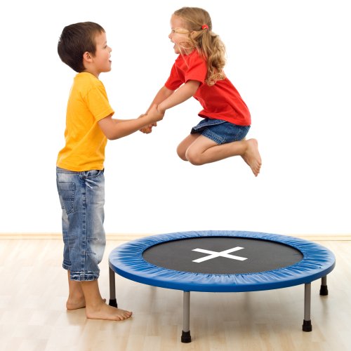 Ultrasport Trampolin Jumper 96 cm Ø – 6 Füße – 32 Federn - 7