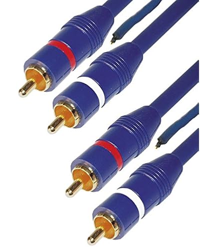 3,5m Cinch Kabel HiFi Audio Kabel 2x Cinch RCA Stecker Auf 2x Cinch RCA Stecker