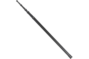 Andoer 500cm Unsichtbare Selfie Stick, ragbarer Selfie-Stick, Kohlefaser-Ständer, Kamerahalterung mit 1/4 Zoll Schraubmontage, kompatibel mit GoPro/Insta360 X2/X3/X4 und weiteren Kameras