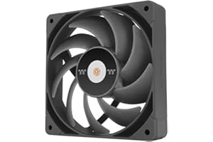 Thermaltake TOUGHFAN 12 Pro High Static Pressure PC Cooling Fan, PWM Controlled 500~2000 RPM, Air Flow 70.8 CFM, Gen.2 Hydraulic Bearing 120mm Case/Radiator Fan (2 Pack)
