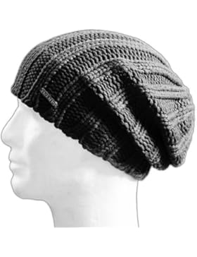 IGNITE - Cappello Beanie Rib per adulti, Grigio (charcoal), Taglia unica